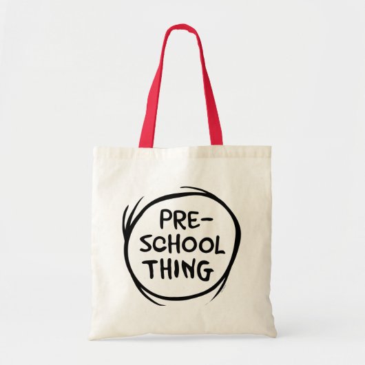 Kat in het Pet | kleuterschool Tote Bag (Voorkant)