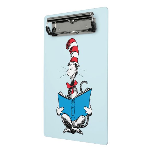 Kat in het Pet Lezen Mini Klembord (Angled2)