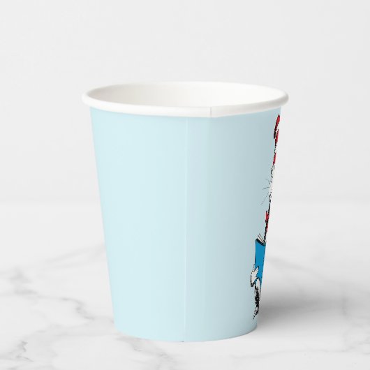 Kat in het Pet Lezen Papieren Bekers (Rechts)