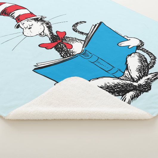 Kat in het Pet Lezen Sherpa Deken (3/4)