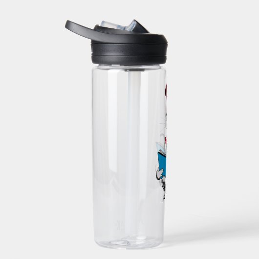 Kat in het Pet Lezen Waterfles (Rechts)