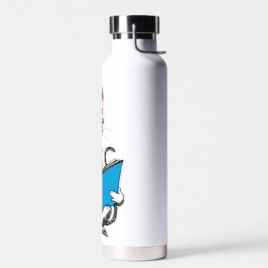 Kat in het Pet Lezen Waterfles (Links)