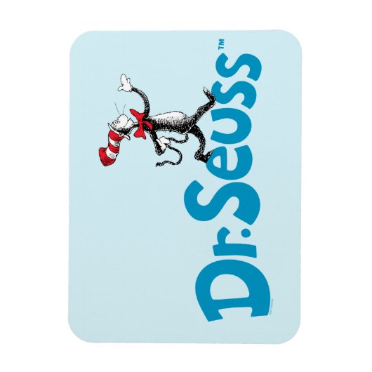 Kat in het Pet  Logo Magneet (Verticaal)