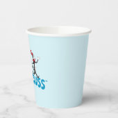 Kat in het Pet  Logo Papieren Bekers (Links)