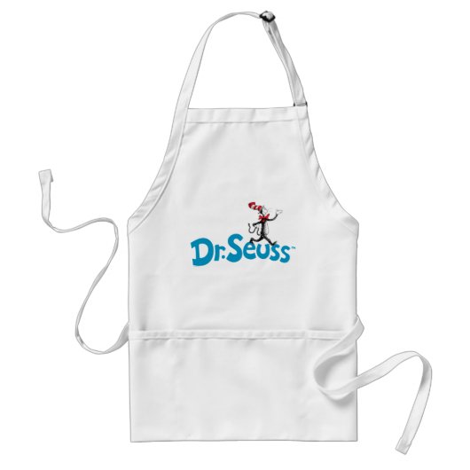 Kat in het Pet Logo Standaard Schort (Voorkant)