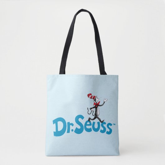 Kat in het Pet  Logo Tote Bag (Voorkant)