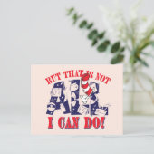 Kat in het Pet | Maar dat is niet alles wat ik kan Briefkaart (Staand voorkant)