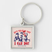 Kat in het Pet | Maar dat is niet alles wat ik kan Sleutelhanger (Voorkant)