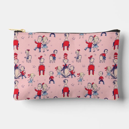 Kat in het Pet | Met een Kinder achtergrond Etui (Voorkant)