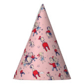 Kat in het Pet | Met een Kinder achtergrond Feesthoedjes (Links)