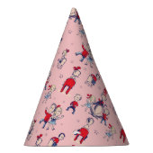 Kat in het Pet | Met een Kinder achtergrond Feesthoedjes (Rechts)