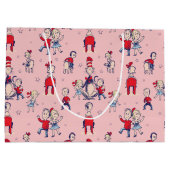 Kat in het Pet | Met een Kinder achtergrond Groot Cadeauzakje (Achterkant)