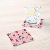 Kat in het Pet | Met een Kinder achtergrond Kartonnen Onderzetters (Insitu)