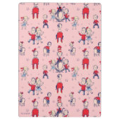 Kat in het Pet | Met een Kinder achtergrond Klembord (Achterkant)