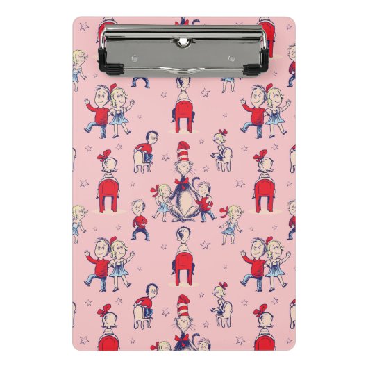 Kat in het Pet | Met een Kinder achtergrond Mini Klembord (Voorkant)