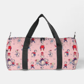 Kat in het Pet | Met een Kinder achtergrond Plunjezak (Achterkant)