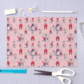 Kat in het Pet | Met een Kinder achtergrond Tissuepapier (Craft)