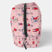 Kat in het Pet | Met een Kinder achtergrond Toilettasje (Rechts)