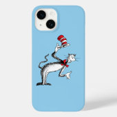 Kat in het Pet neemt een boog Case-Mate iPhone Case (Achterkant)