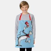 Kat in het Pet neemt een boog Schort (Gedragen)