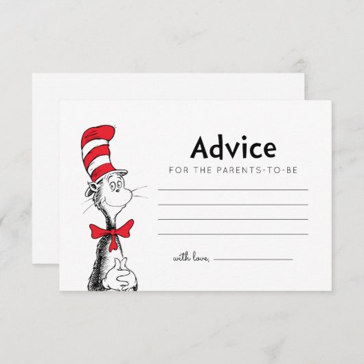 Kat in het Pet | Nieuw ouderadvies Informatiekaartje (Voorkant / Achterkant)