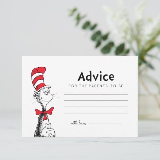 Kat in het Pet | Nieuw ouderadvies Informatiekaartje (Staand voorkant)