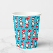 Kat in het Pet Papieren Bekers (Achterkant)