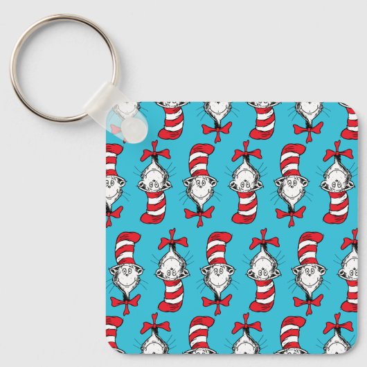 Kat in het Pet Sleutelhanger (Voorkant)