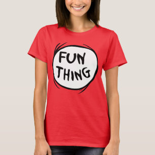 Kat in het Pet Thing One Thing Two - Leuk ding T-shirt