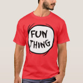 Kat in het Pet | Thing One Thing Two - Leuk ding T-shirt (Voorkant)