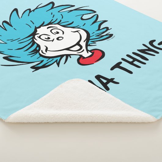 Kat in het Pet | Thing One Thing Two - Nana Thing Sherpa Deken (3/4)