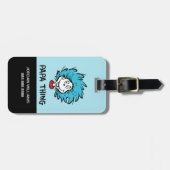 Kat in het Pet | Thing One Thing Two - Papa Thing Bagagelabel (Voorkant horizontaal)