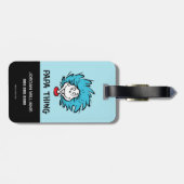 Kat in het Pet | Thing One Thing Two - Papa Thing Bagagelabel (Achterkant horizontaal)