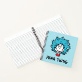 Kat in het Pet | Thing One Thing Two - Papa Thing Notitieboek (Binnen)