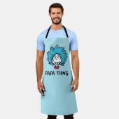 Kat in het Pet | Thing One Thing Two - Papa Thing Schort (Gedragen)