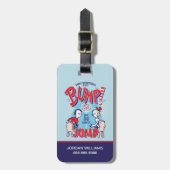 Kat in het Pet | Toen ging er iets mis Bagagelabel (Voorkant verticaal)