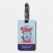 Kat in het Pet | Toen ging er iets mis Bagagelabel (Achterkant verticaal)