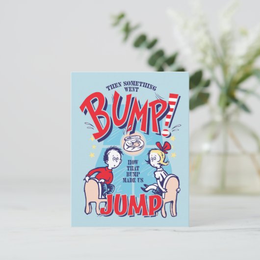 Kat in het Pet | Toen ging er iets mis Briefkaart (Staand voorkant)