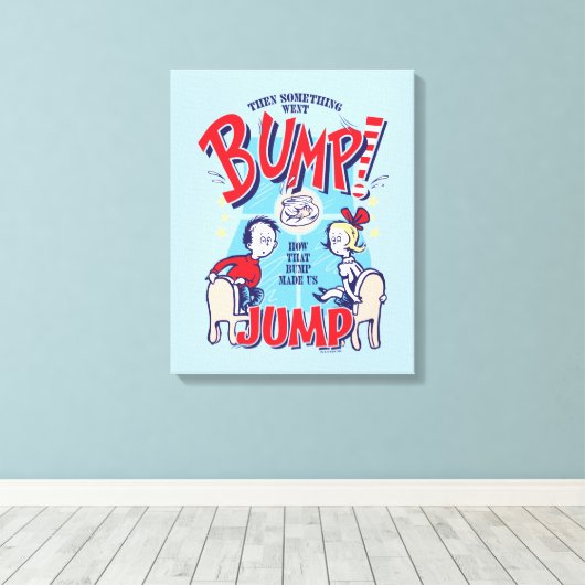 Kat in het Pet | Toen ging er iets mis Canvas Afdruk (Insitu (Houten vloer))