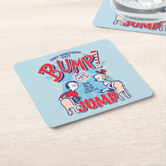 Kat in het Pet | Toen ging er iets mis Kartonnen Onderzetters (Schuin)