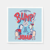 Kat in het Pet | Toen ging er iets mis Servet (Voorkant)