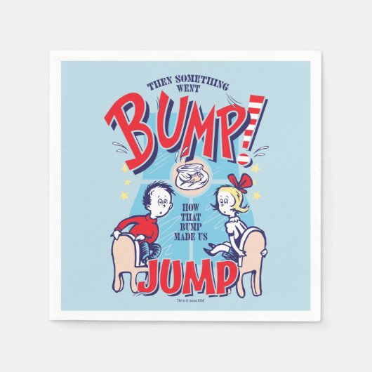 Kat in het Pet | Toen ging er iets mis Servet (Voorkant)