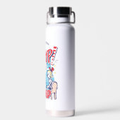 Kat in het Pet | Toen ging er iets mis Waterfles (Achterkant)