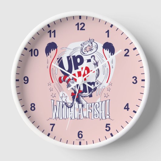 Kat in het Pet | Up-up met een vis (Voorkant)