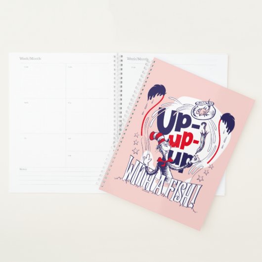 Kat in het Pet | Up-up met een vis Planner (Display)
