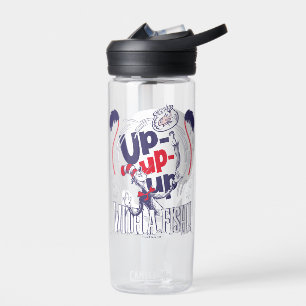Kat in het Pet   Up-up met een vis Waterfles