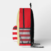 Kat in het Pet | We zagen alle dingen Herfsten Bedrukte Rugzak (Rechts)