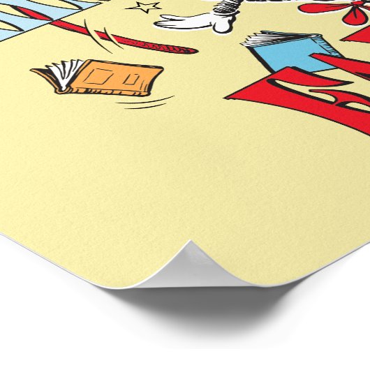 Kat in het Pet | We zagen alle dingen Herfsten Poster (Hoek)