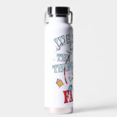 Kat in het Pet | We zagen alle dingen Herfsten Waterfles (Voorkant)