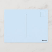 Kat in het raam briefkaart (Achterkant)